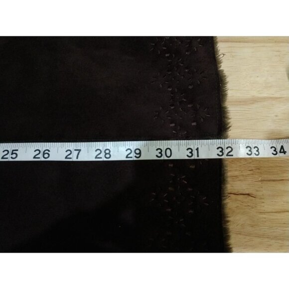 Mackintosh New England Womens Brown Faux Fur Long Coat - Picture 3 of 13